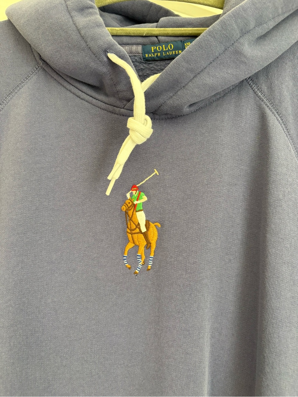 Polo Ralph Lauren big pony women’s hoodie sweatshirt purple size XXL - Picture 2 of 7